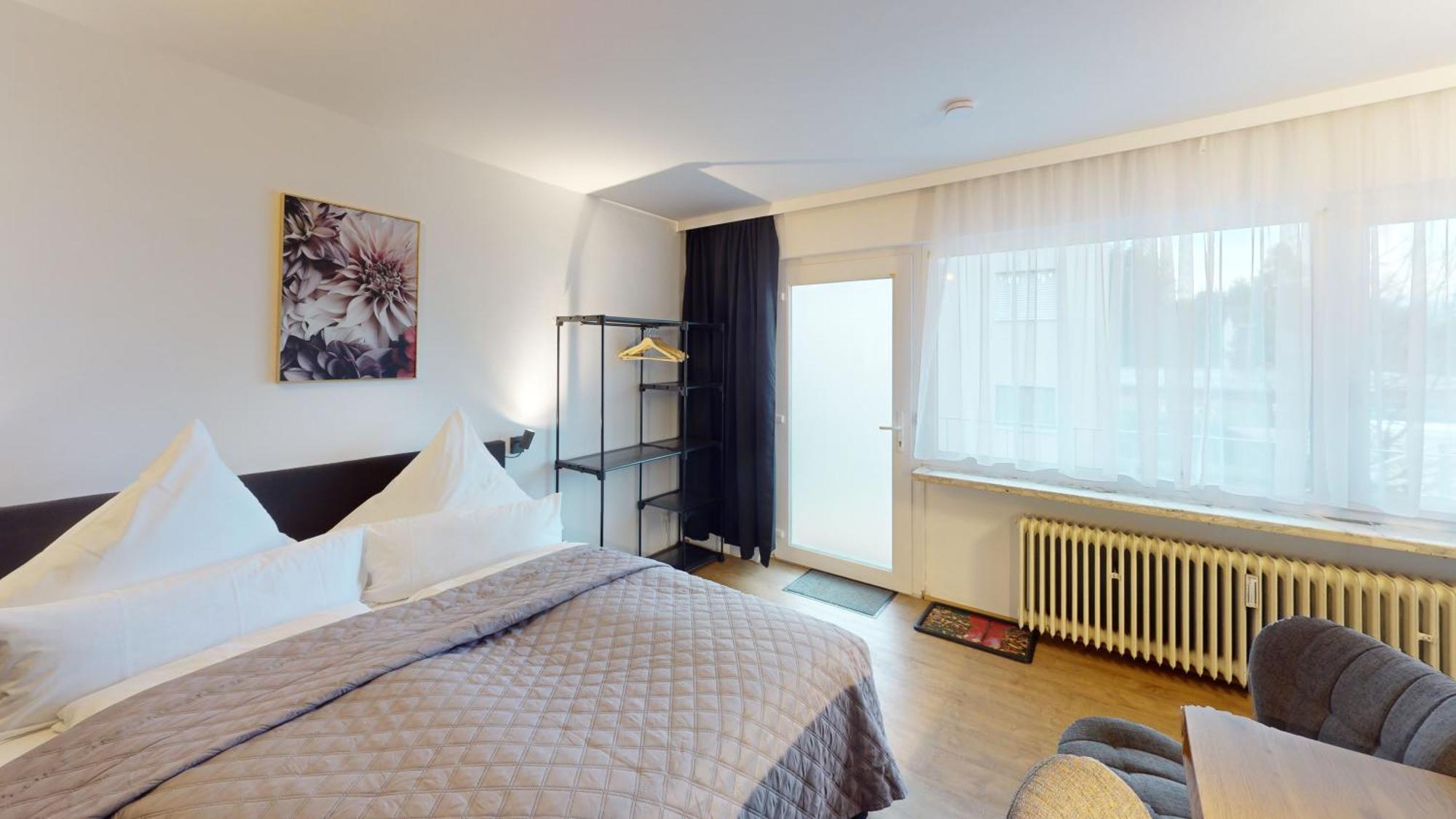 Budget Studio - 2 Einzelbetten - Parkplatz Dornbirn Buitenkant foto