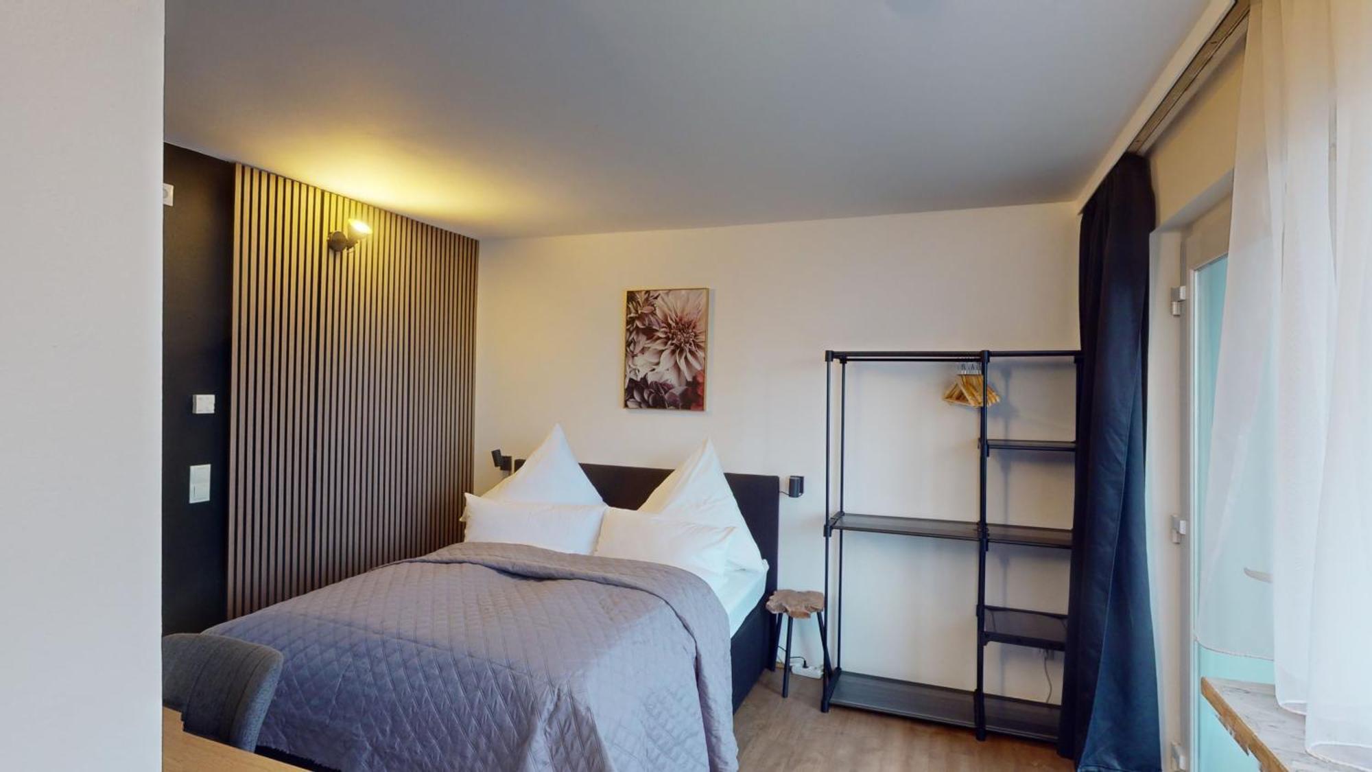 Budget Studio - 2 Einzelbetten - Parkplatz Dornbirn Buitenkant foto